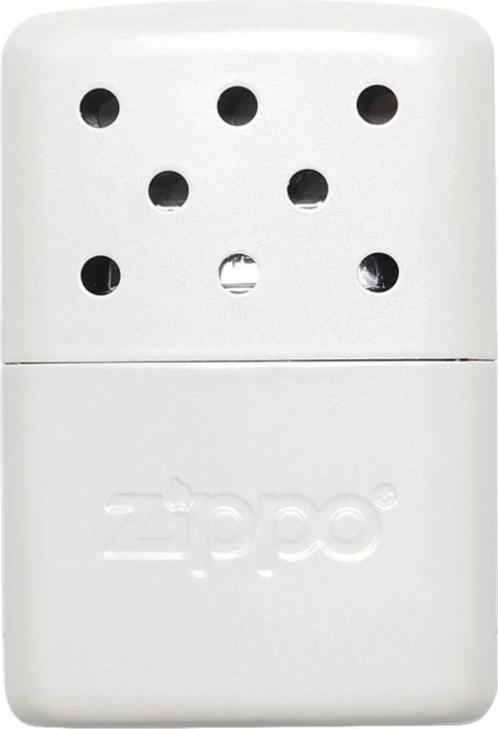 Chauffe-mains Zippo blanc idéal pour ski randonnée et sport d'hiver