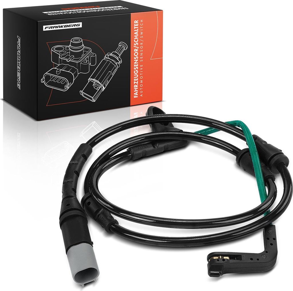 Frankberg 1x Warnkontakt Bremsbelagverschleiß Vorderachse für BMW X5 E70 X6 E71 E72 xDrive