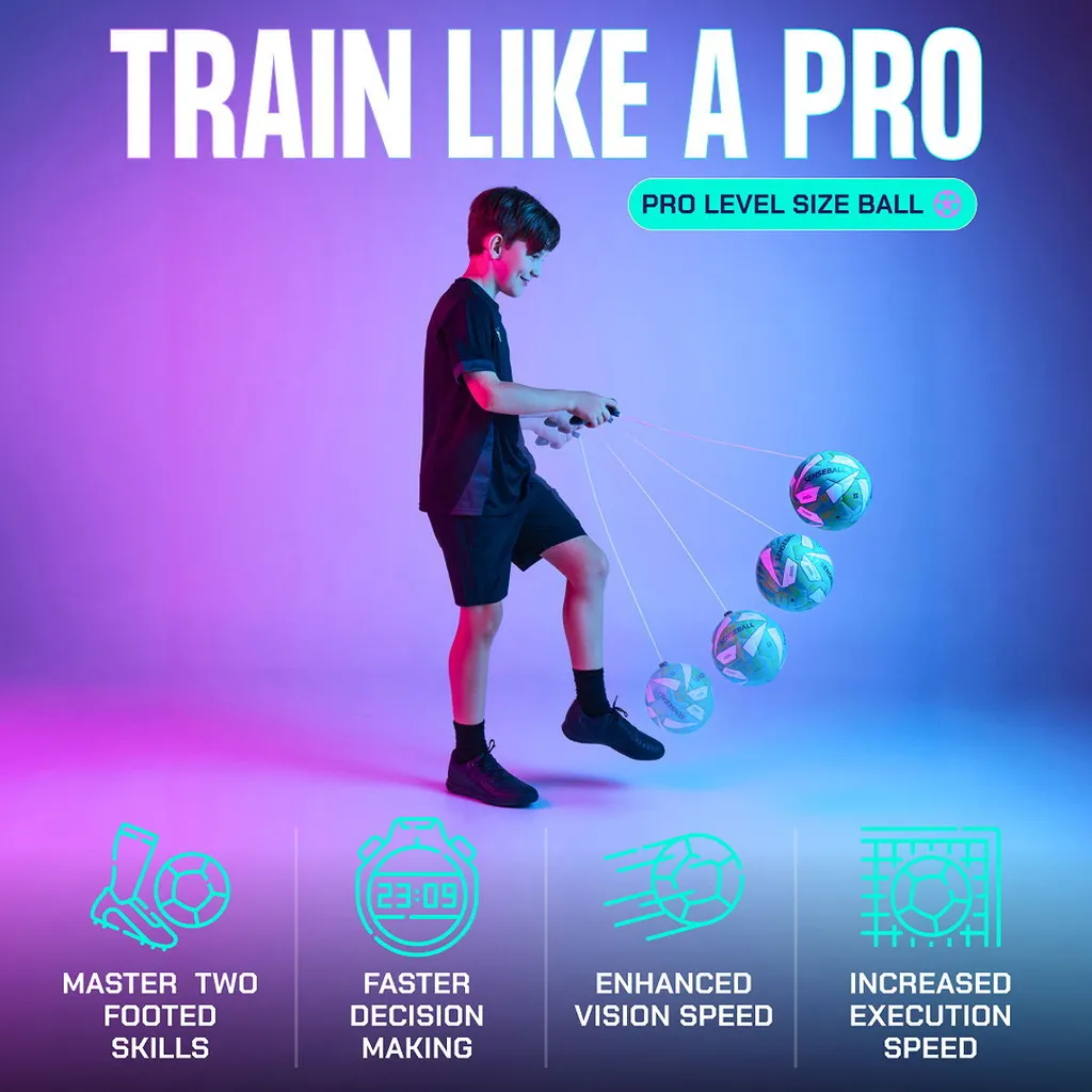 SenseBall professionnel taille 2 : ballon technique avec sangle nylon