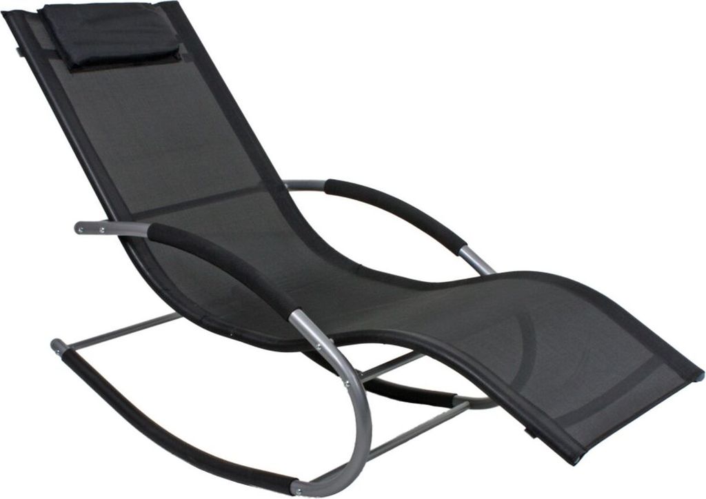 Lehátko Garden Pleasure Naxos černá ocel Obrázek produktu