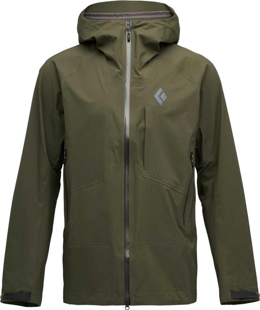 M Highline Stretch Shell, 3004 Dark Moss, L, Herren - Black Diamond