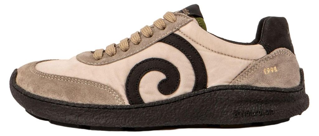 El Naturalista Schuhe Damen/Herren N5435A MULTI MATERIAL CREAM/OROEL Farbe Beige