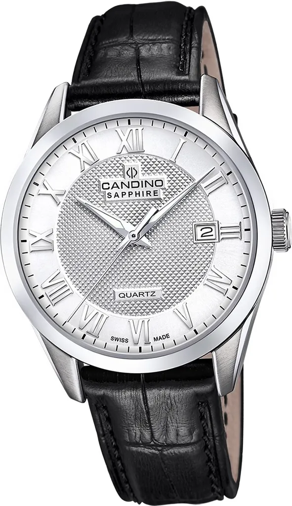 Montre Analogique pour Homme Candino Classic en Cuir Noir Modèle C4710/B