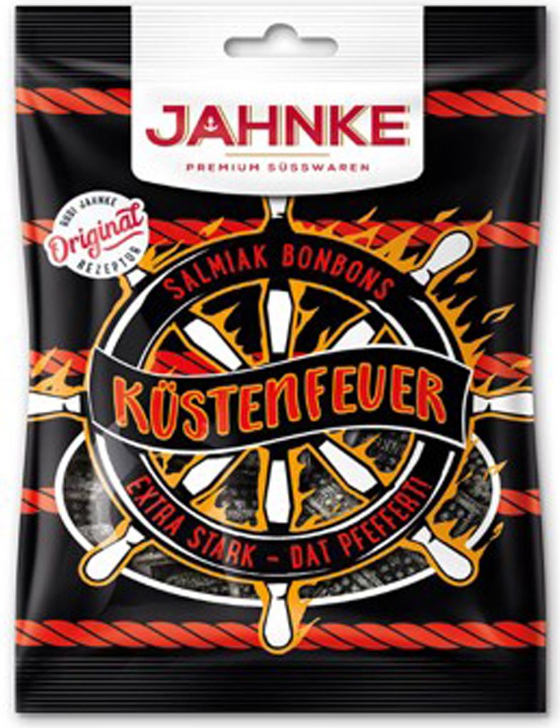 Jahnke Küstenfeuer Lakritz Bonbons gefüllt kräftig Produktbild 