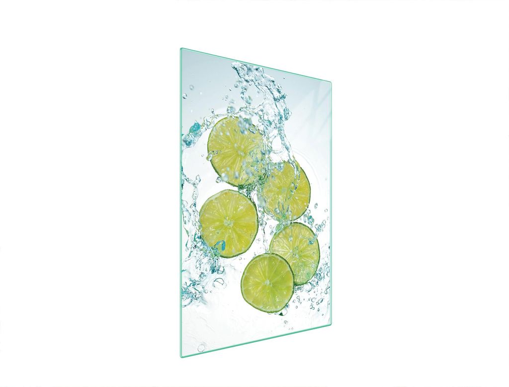 Glasschneidebrett 35x52 Limette