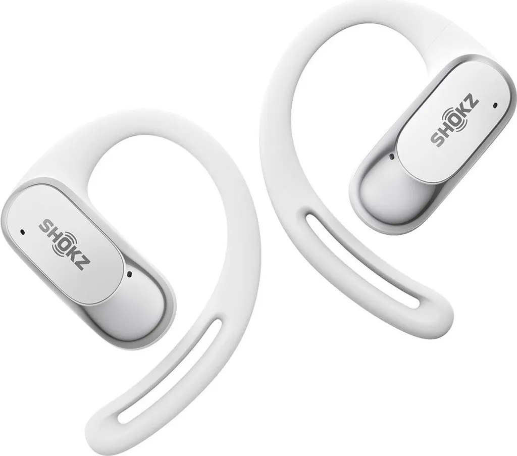Écouteurs Bluetooth OpenFit Air Blanc idéaux pour le télétravail - 4