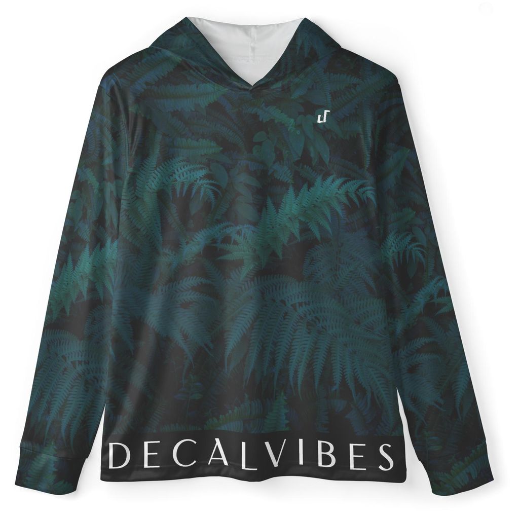 DECALVIBES Herren Sport Hoodie Ultimate Palm Leaves HD - 2XL