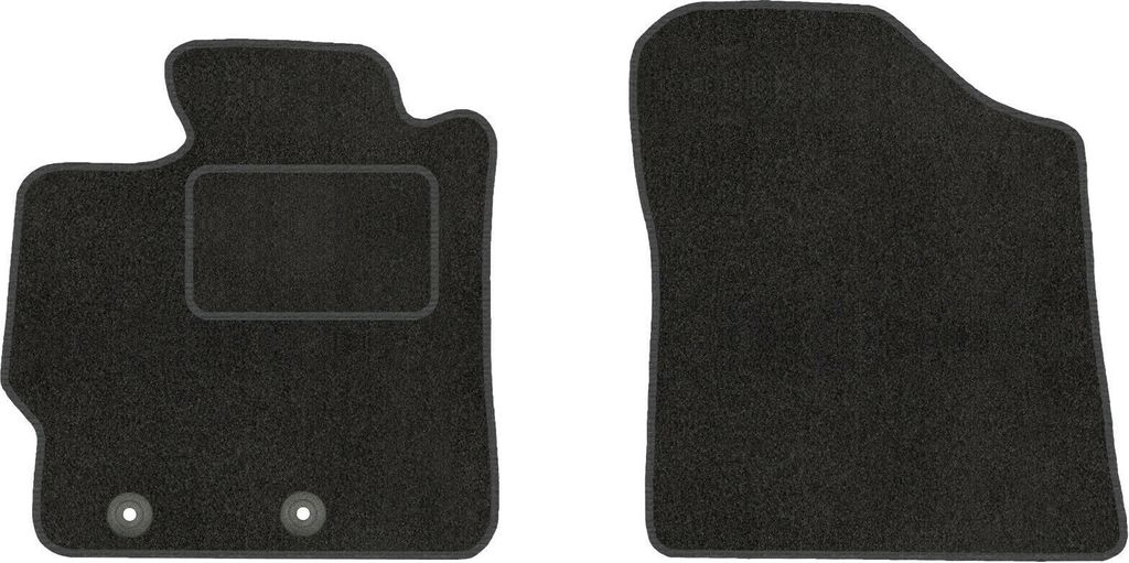 Vorne fußmatten für Toyota Yaris III (ab 2011) - Passgenau