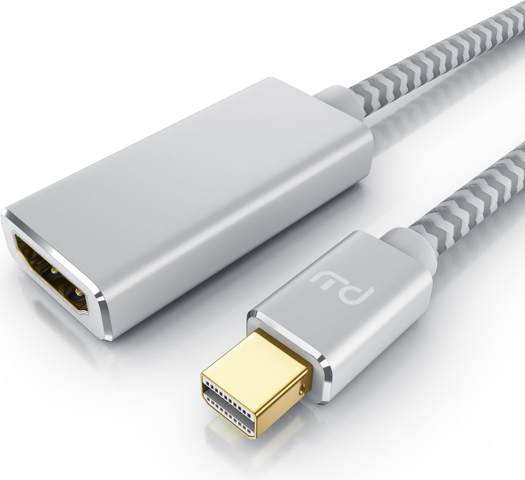 Primewire 4k Mini Displayport zu Hdmi 2.0 Adapter – mini DP Kabel – 4k@60Hz - Thunderbolt 1 - 2 - Audio und Video