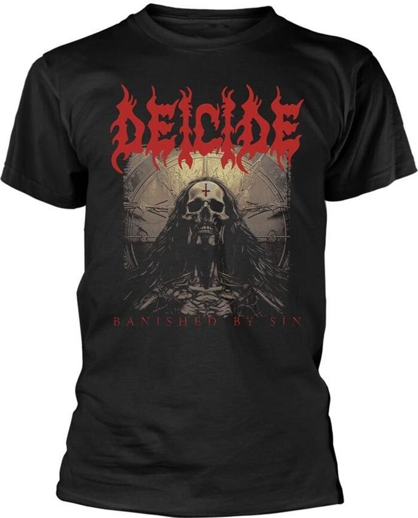 Deicide - "Banished By Sin" T-Shirt für Herren/Damen Uni PH4221 (L) (Schwarz)