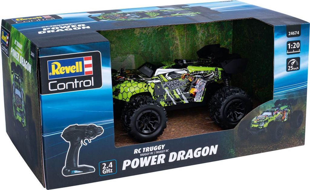 Revell RC Truggy "Power Dragon" Control Ferngesteuertes Auto