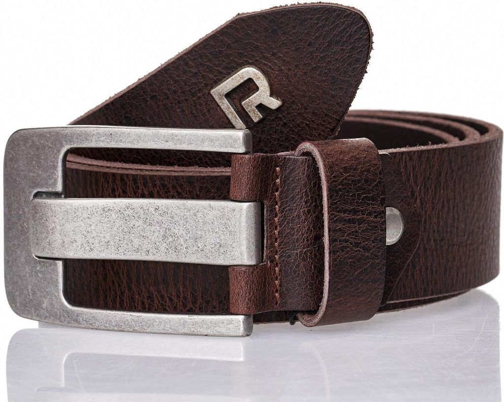 Red Bridge Herren Gürtel Ledergürtel RBC Premium Braun