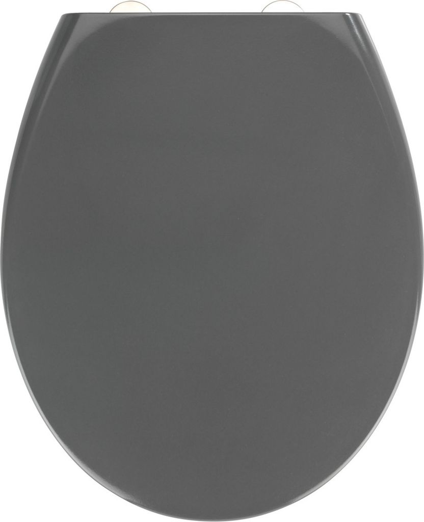 WENKO Premium Siège de WC Samos Gris Abaissement Image du produit 