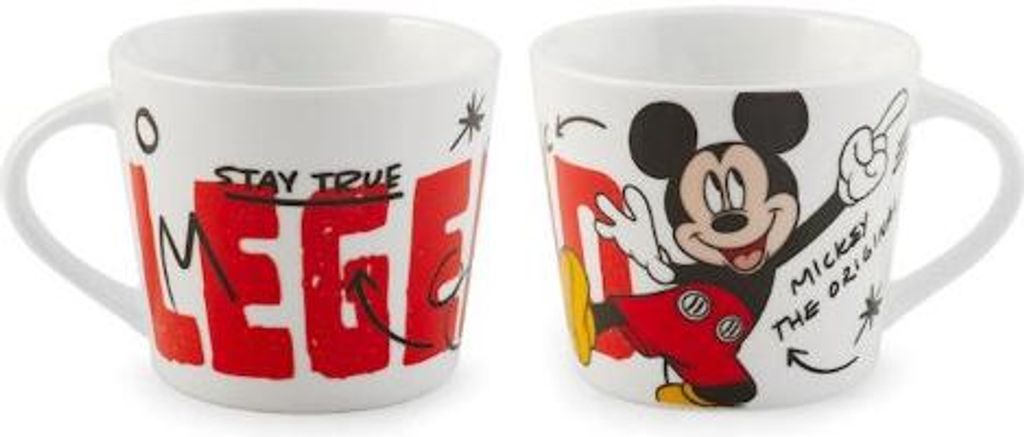 Legend Jumbo-Becher aus verziertem Porzellan, 400 ml.