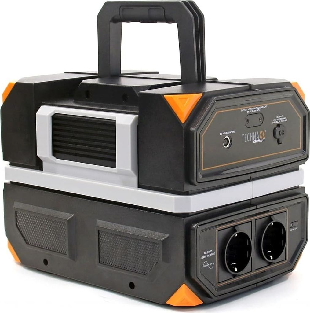 Stacja ładująca Technaxx TX-202, 504Wh, 600W, USB-C, USB-A, Zdjęcie produktu 4