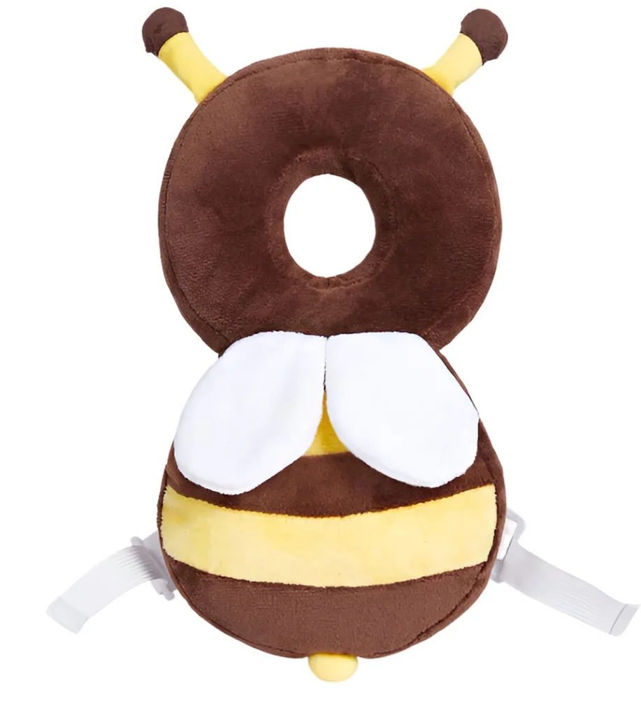 Sac à dos de protection anti-choc bébé Bourdon brun - Confort dorsal