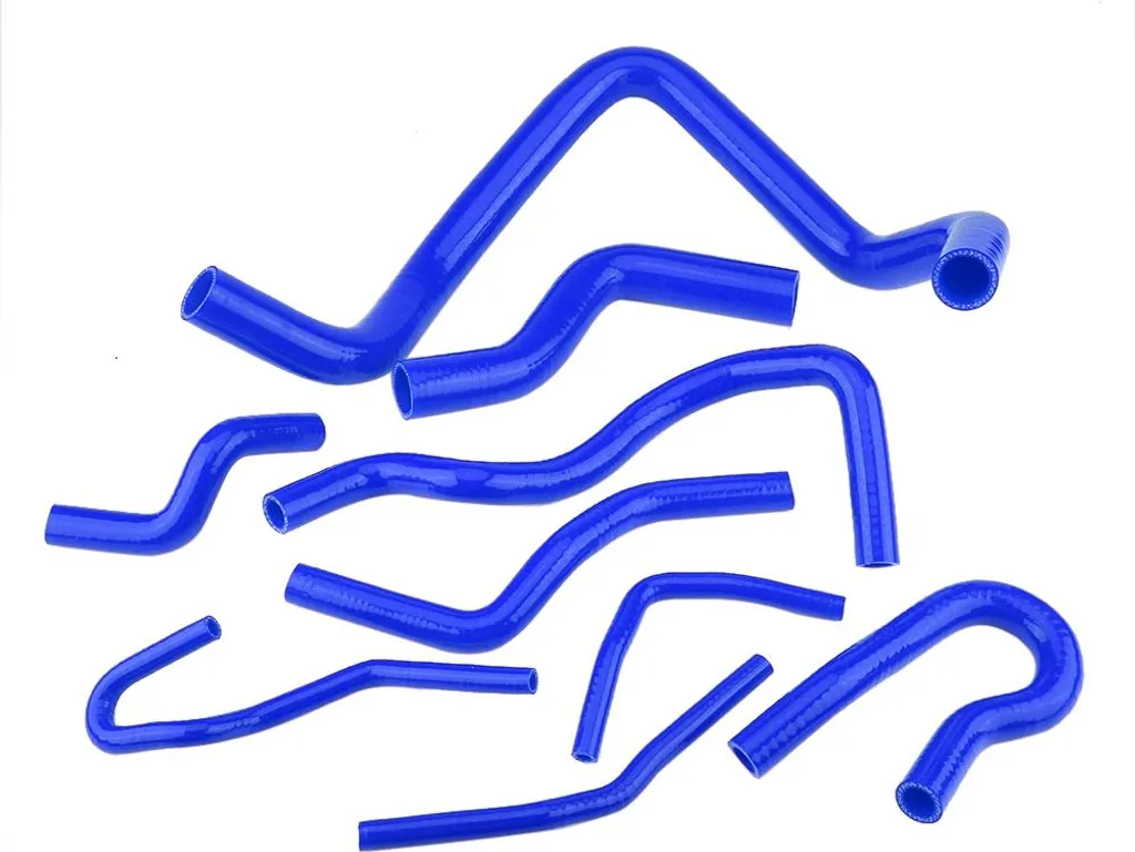 Kit Durites Silicone Renforcé Bleu 9 Pièces pour Civic EG EK D-Series