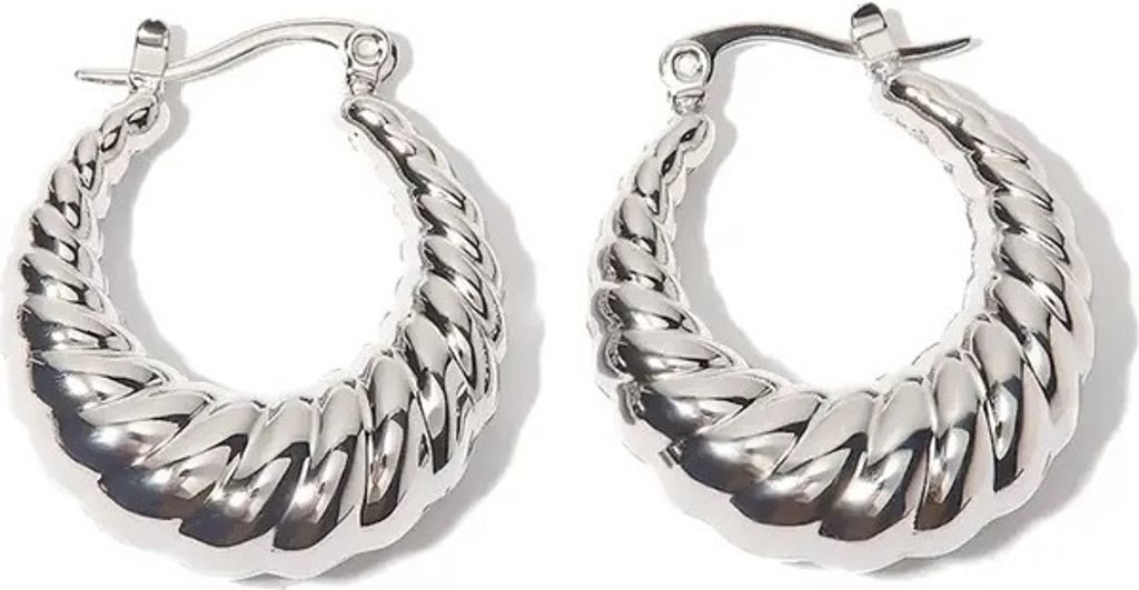 Ohrringe Larisa aus Edelstahl - Elegante Silber Ohrringe für empfindliche Haut KP28739