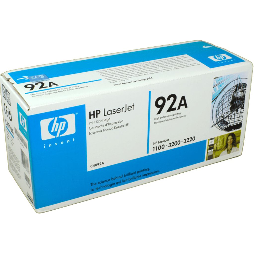 HP 92A Tonerkartusche C4092A Schwarz für HP LaserJet Produktbild 