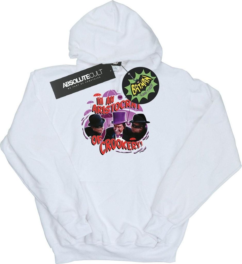DC Comics - Kapuzenpullover für Damen BI4370 (L) (Weiß)