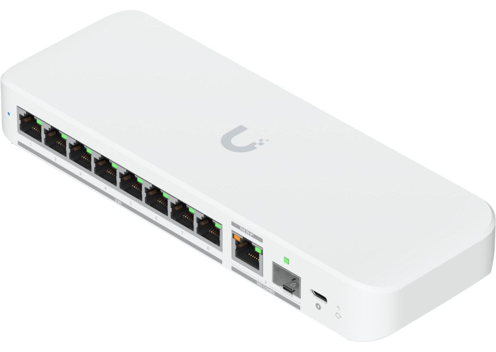Switch Ubiquiti USW-FLEX-2.5G-8, 8 porte 100/1000/2500 Mbps Immagine del prodotto 
