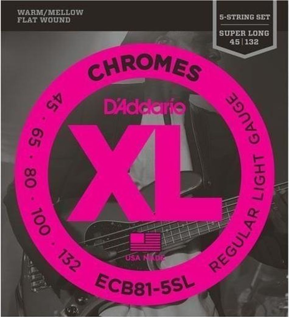 D'Addario ECB81-5SL Saiten für E-Bass