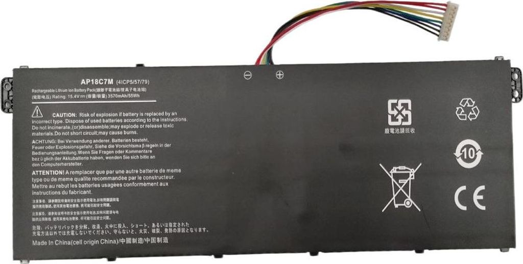 CoreParts MBXAC-BA0125, Akku, Acer, Swift 5 SF514-54GT-595G,TravelMate Spin P4 TMP414RN-51-72QA, 3 SF316-51-77LN, ConceptD 3 Ezel...