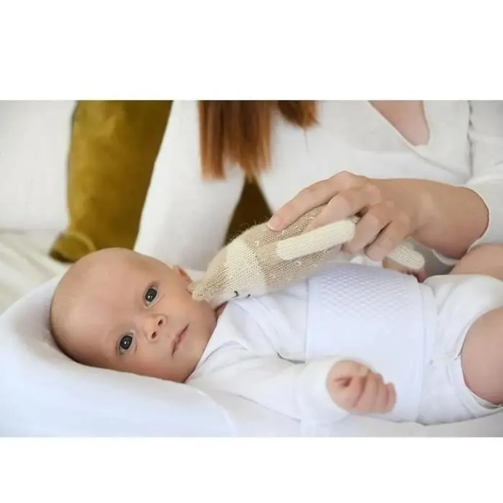 Matelas Ergonomique Cocoonababy Red Castle Blanc en Coton Doux Bébé - 4
