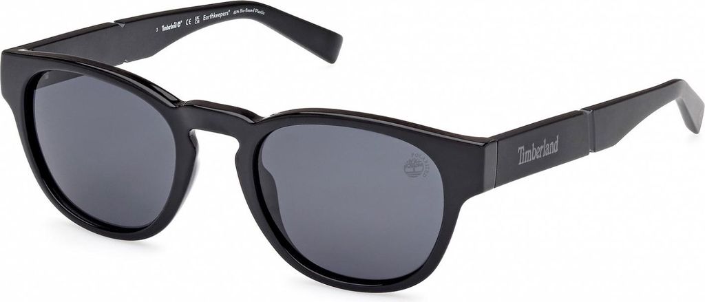 Timberland TB9334 Shiny black 51/21/145 Herren Sonnenbrillen