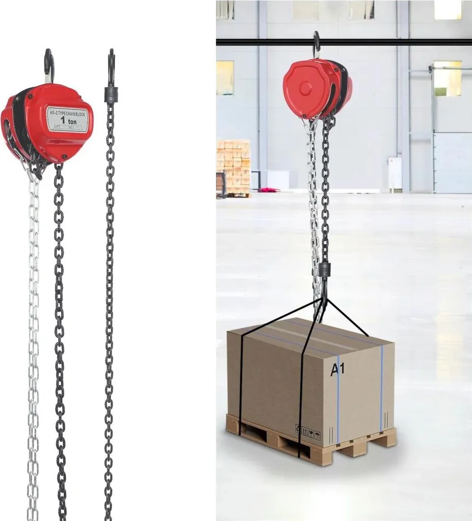 Paranco a Catena 1 Ton 6m G80 - Sollevamento Verticale Professionale - 3