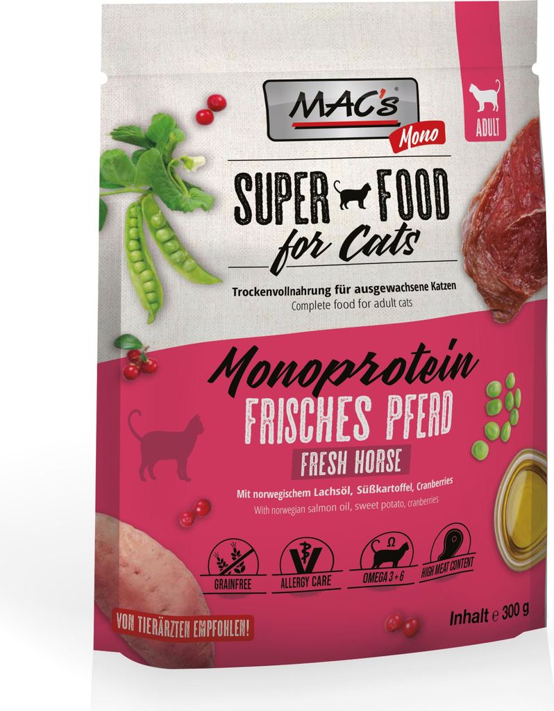 MAC's Katzenfutter für ausgewachsene Katzen, Trockenfutter Produktbild 
