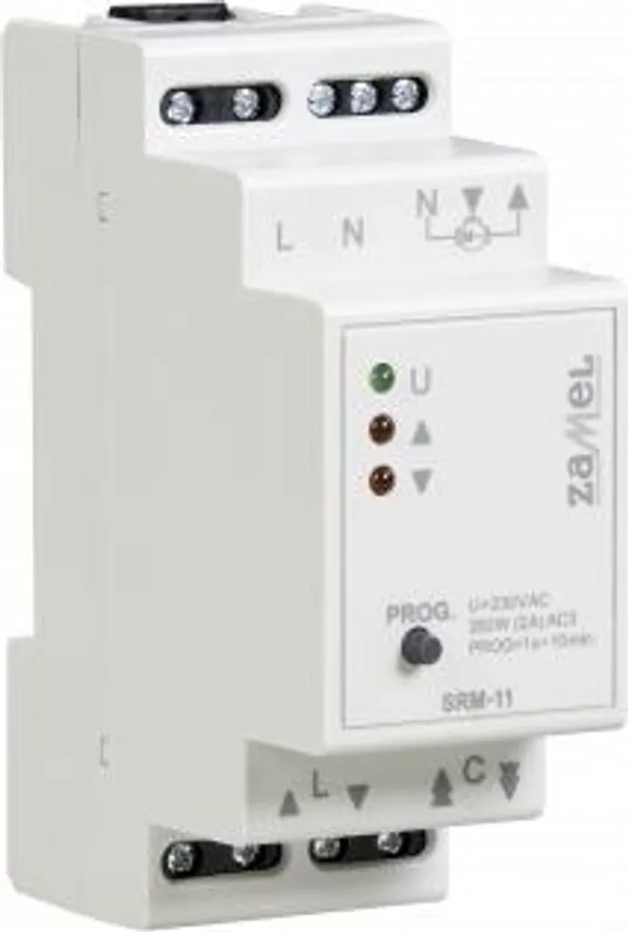 Commande de volets roulants SRM-11 Exta Zamel Modulaire 230V AC - 3