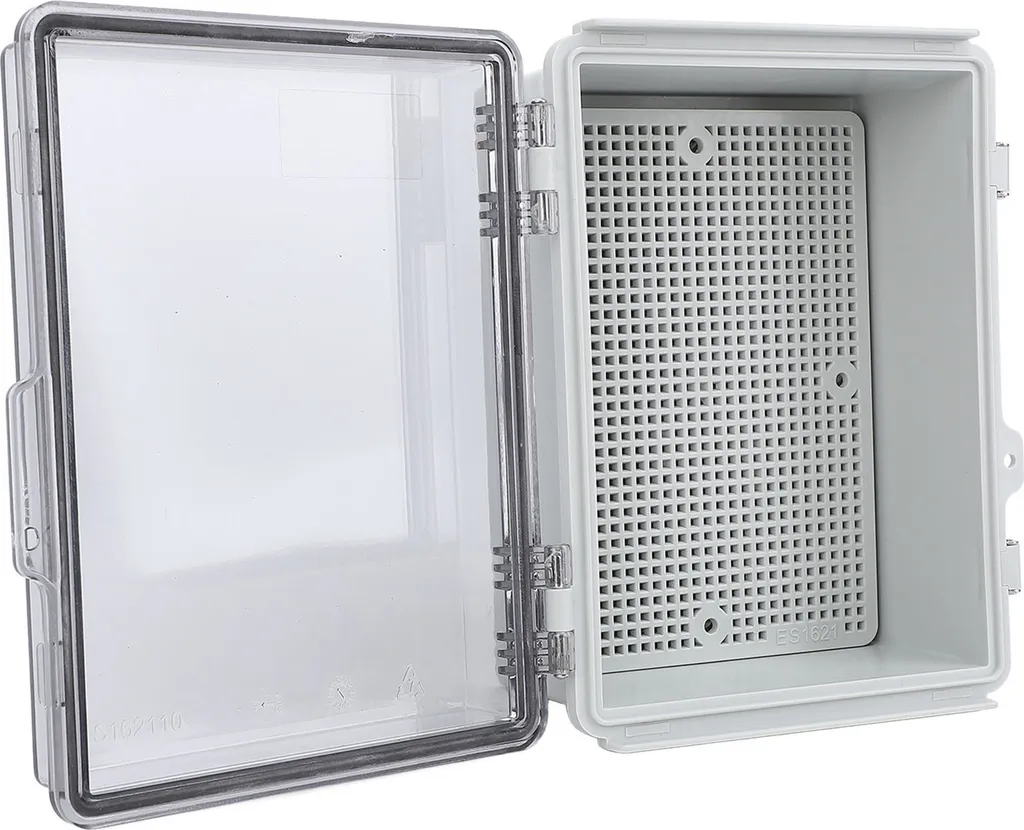 Boîte de jonction électrique IP67 avec couvercle transparent 200x150mm