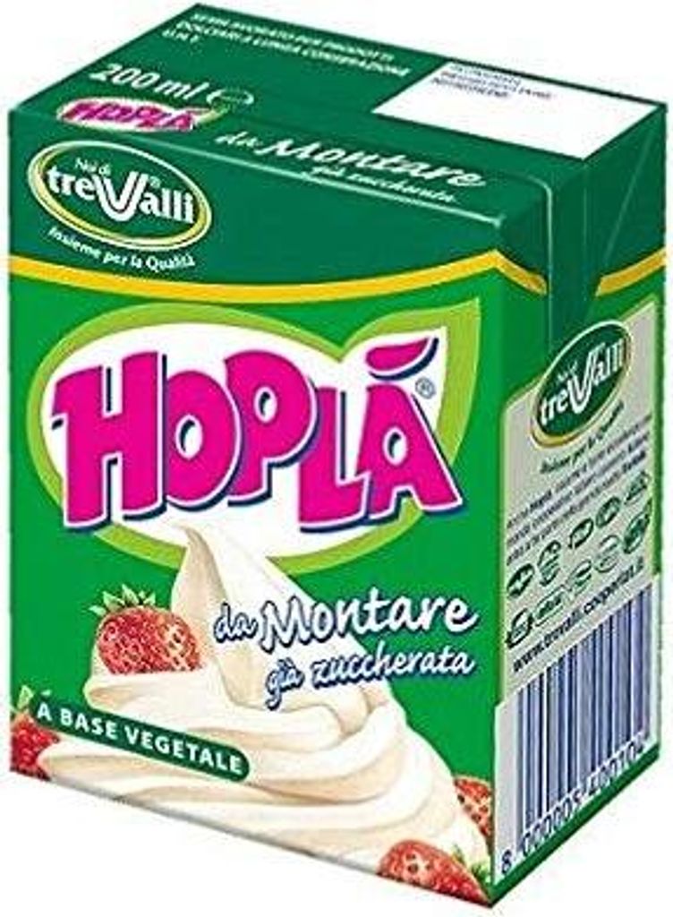 12x Hoplà Panna da montare glutenfrei Schlagsahne Sahne zum Produktbild 
