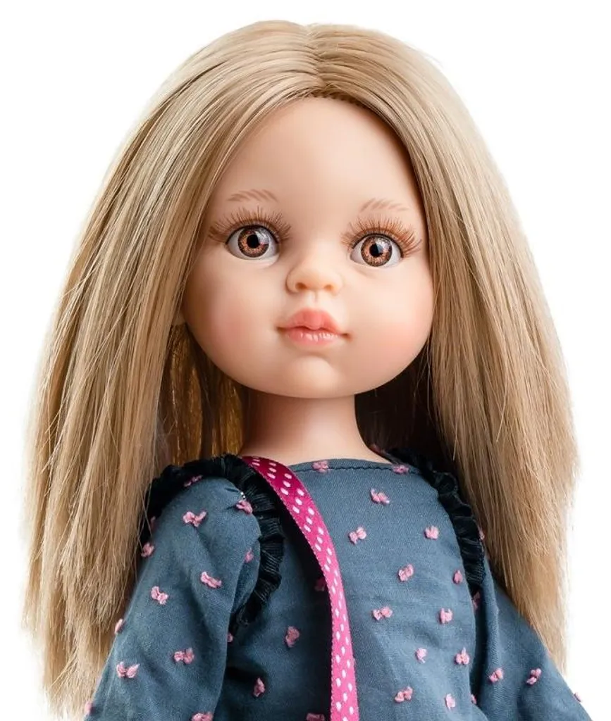 Poupée Carla Paola Reina Amigas 32cm en Vinyle Durable pour Enfants