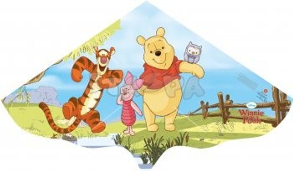 Günther Cerf-volant pour enfants Winnie l'Ourson Image du produit 