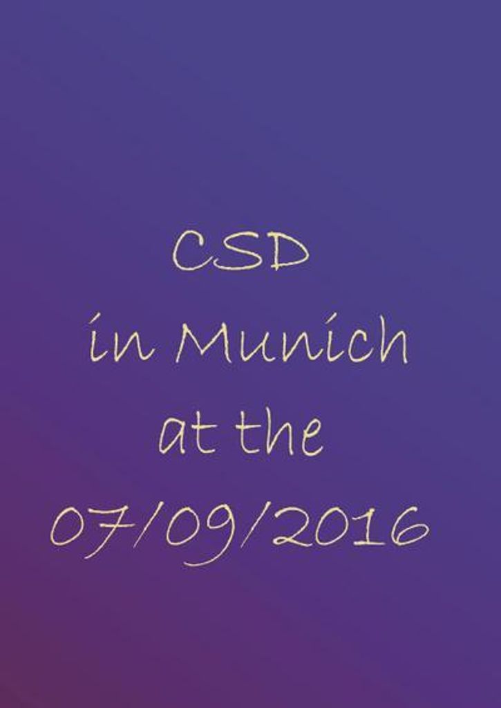 CSD in München am 09.07.2016