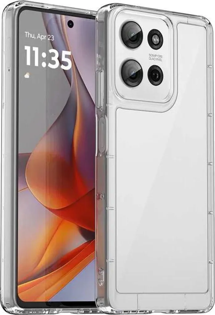 Cover Trasparente Moto G75 Phonesta - Mostra il tuo Stile senza Graffi