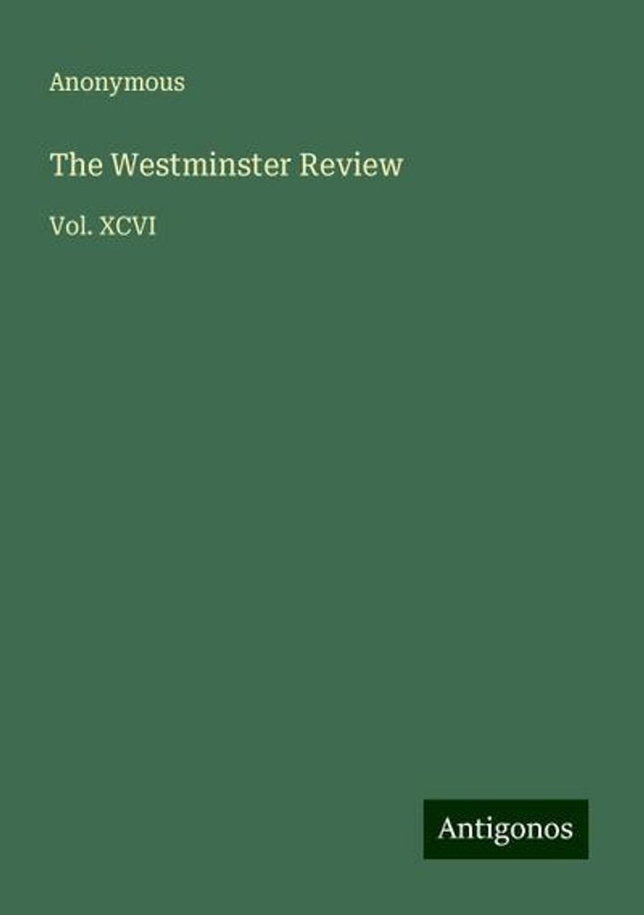Anonym: Westminster Rückblick