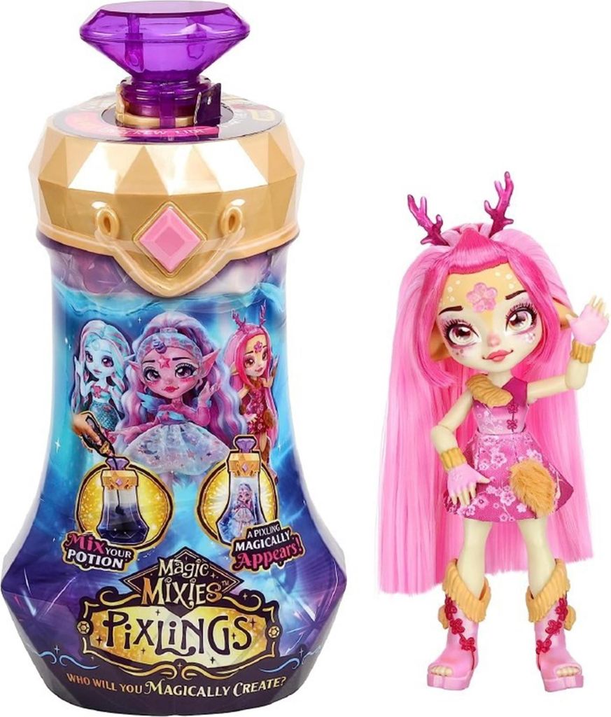 Pixlings Lalka Jelonek Różowa Zdjęcie produktu 