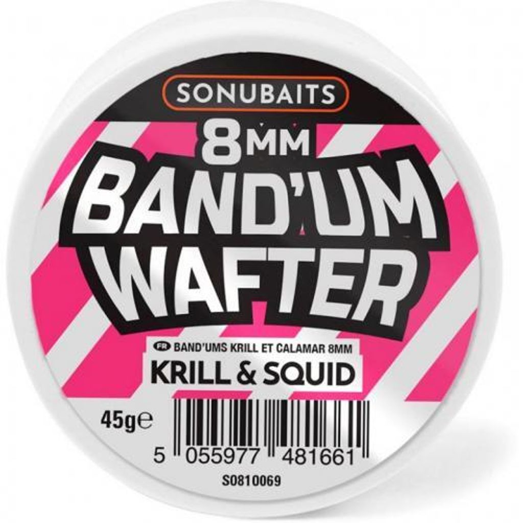Sonubaits BandUm Wafters - 8mm Krill & Squid