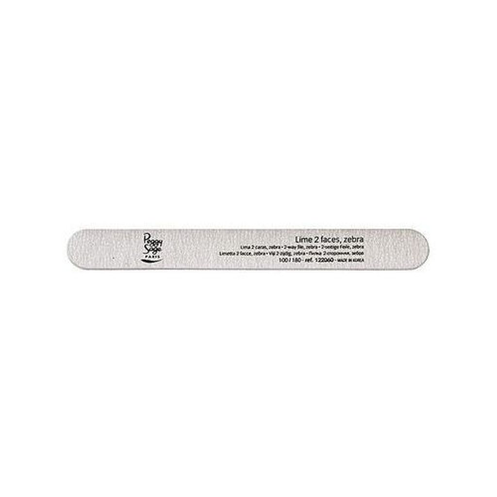 Zebra Nail File with 2 Extra Hard Surfaces 80/80