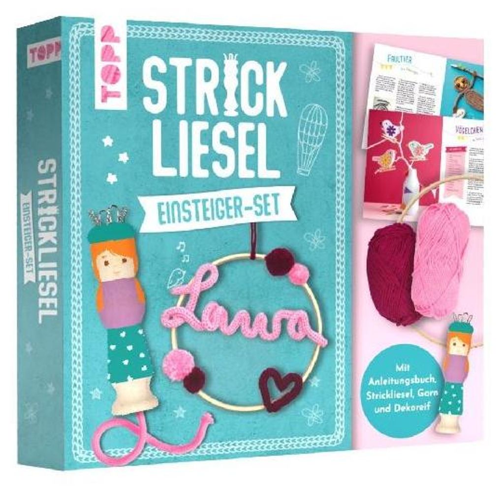 Meine erste Strickliesel - Bastelset Produktbild 