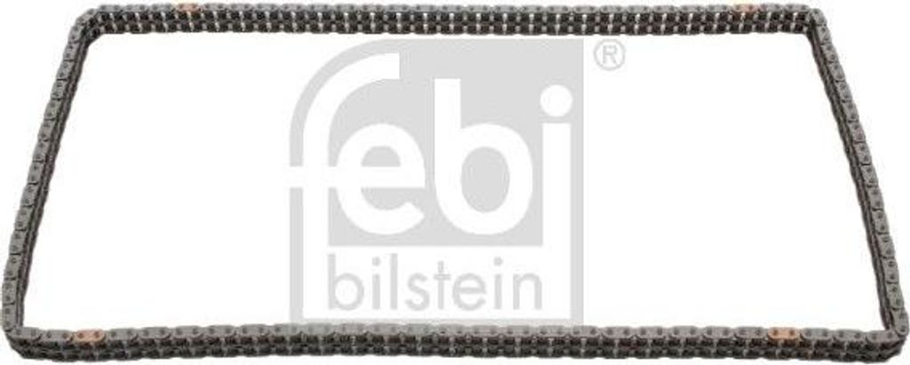 FEBI BILSTEIN 25507 Steuerkette OE A0039976394 kompatibel mit C-Klasse, CLK, CLS, E-Klasse, G-Klasse, M-Klasse, R-Klasse, S-Klasse, SL, SLK, SLR, V...