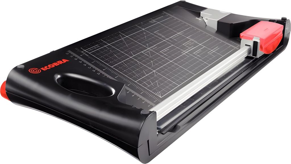 Ecobra 770060 Schneidemaschine Hebel-/Rollenschneidemaschine - DIN A4, Schnittlänge 330 mm