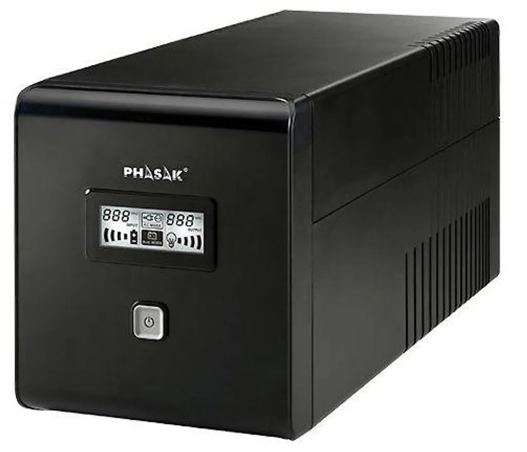 Protezione Totale UPS Phasak 1000VA LCD - 4 Outlets - Top Prezzo - 4