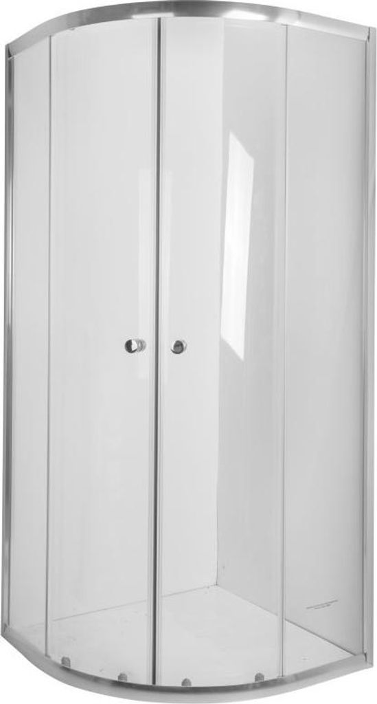 Invena | Sprchový kút Vitoria – polkruhový – 180 x 80 cm – Obrázok produktu 