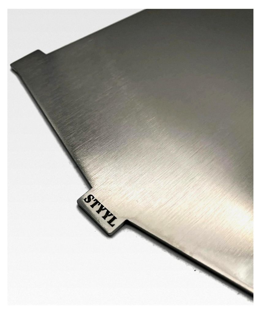 Grillplatte aus Edelstahl für den Skotti Grill, 3mm
