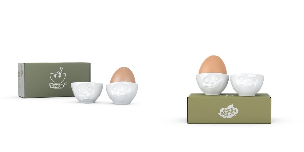 Fiftyeight Eierbecher-Set 4-tlg. DKGI-14321 weiß