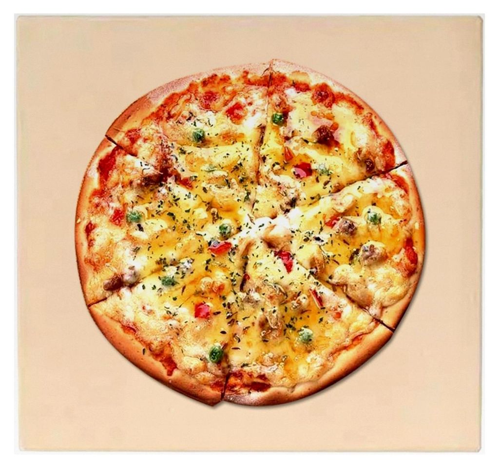 Pizzastein - Rechteckige Backform für Pizza, Ofen, Grill und Küche